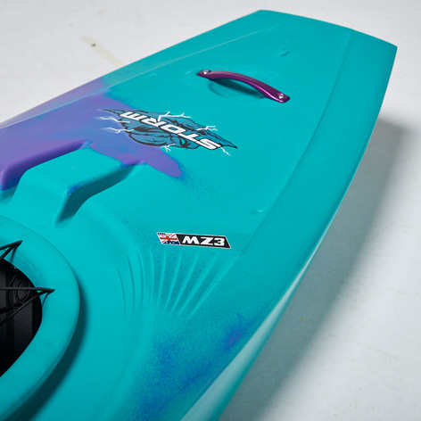 A freeride half slice